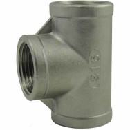 Raccord en T Égal Triple Femelle Inox