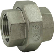 Raccord Union Égal Conique en Inox Femelle / Femelle
