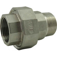 Union à Portée Conique en Inox Mâle / Femelle