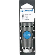 Raccord Rapide Pneumatique Prevost S1 ISI Fileté Femelle Cylindrique 6mm
