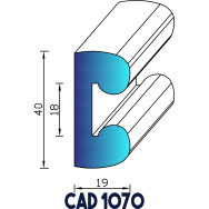 Profil Liston CAD 1070  Joint EPDM