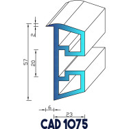 Profil Liston CAD 1075 Joint EPDM
