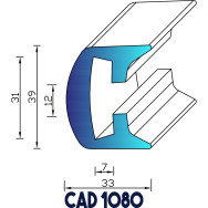 Profil Liston CAD 1080 Joint EPDM