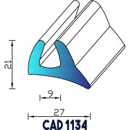 Profil Etanchéité Nautisme CAD 1134