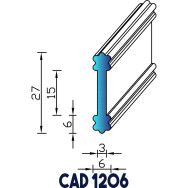 Profil Etanchéité Nautisme CAD 1206