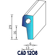 Profil Etanchéité Nautisme CAD 1208