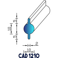 Profil Etanchéité Nautisme CAD 1210