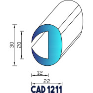 Profil Liston CAD 1211 Joint EPDM