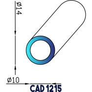Profil Galon pour Liston CAD 1215
