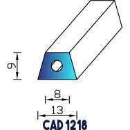Profil Etanchéité Nautisme CAD 1218