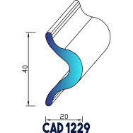 Profil Galon pour Liston CAD 1229