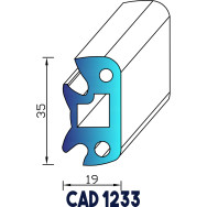 Profil Galon pour Liston CAD 1233