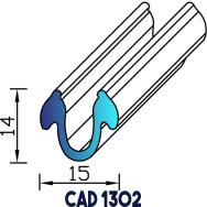 Profil Étanchéité Fenêtre CAD 1302