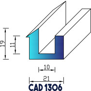 Profil Étanchéité Fenêtre CAD 1306