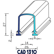 Profil Étanchéité Fenêtre CAD 1310