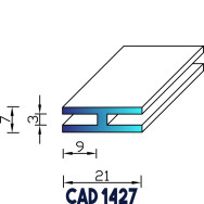 Profil Industrie CAD 1427 EPDM