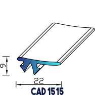 Profil Industrie CAD 1515 EPDM