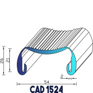 Profil Industrie CAD 1524 EPDM