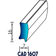 Profil Galon pour Liston CAD 1607