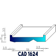 Profil Industrie CAD 1624 EPDM
