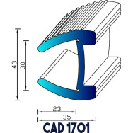Profil Liston CAD 1701 Joint EPDM