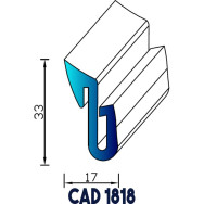 Profil Industrie CAD 1818 EPDM