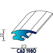 Profil Étanchéité Fenêtre CAD 1980