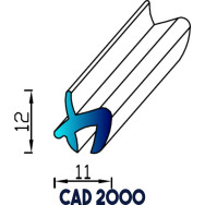 Profil Industrie CAD 2000 EPDM - Au mètre