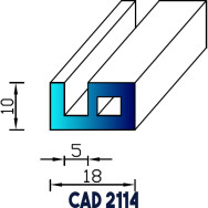 Profil Industrie CAD 2114 EPDM