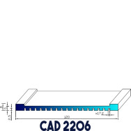 Profil Industrie CAD 2206 EPDM