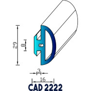 Profil Galon pour Liston CAD