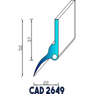 Profil Industrie CAD 2649 EPDM