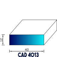 Profil Industrie CAD 4013 EPDM - Au mètre