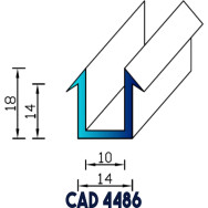 Profil Étanchéité Fenêtre CAD 4486