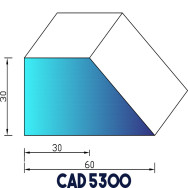 Profil Industrie CAD 5300 EPDM
