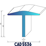 Profil Industrie CAD 5536 EPDM