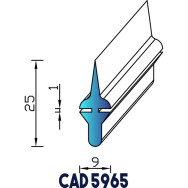 Profil Etanchéité Nautisme CAD 5965